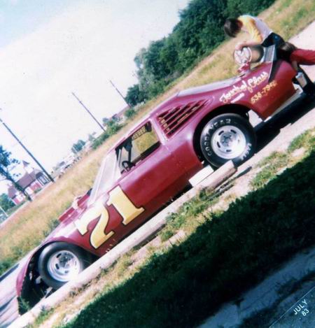 Mt. Clemens Race Track - Del Jensen From Hazel (newer photo)